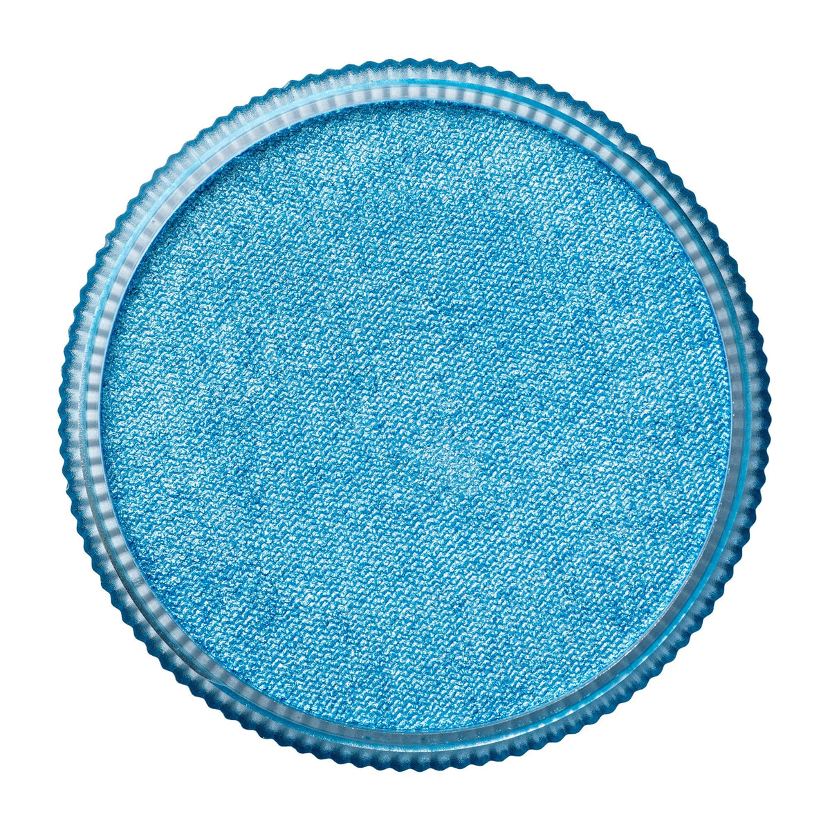 TAG Pearl Sky Blue face paint 32g colour swatch top view