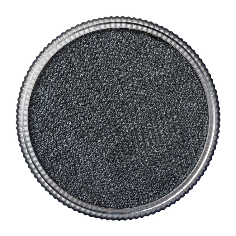 TAG Pearl Black face paint 32g colour swatch top view TAG Pearl Black face paint 32g colour swatch top view