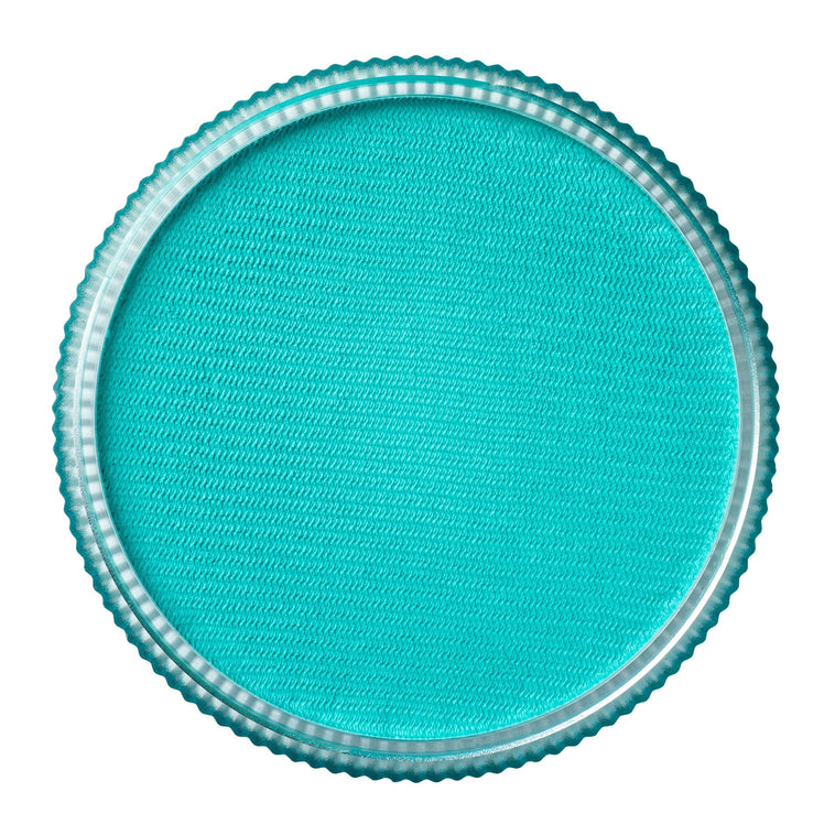 TAG Regular Teal face paint 32g colour swatch top view TAG Regular Teal face paint 32g colour swatch top view