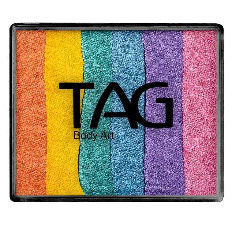 TAG Body Art Split Cake Pearl Rainbow 50g TAG Body Art Split Cake Pearl Rainbow 50g