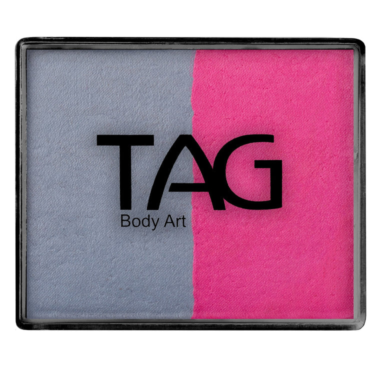TAG Body Art Split Cake Soft Grey / Rose 50g TAG Body Art Split Cake Soft Grey / Rose 50g