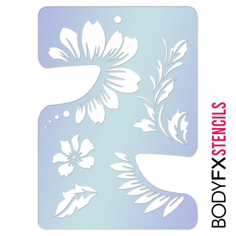Floral Eye Stencil Floral Eye Stencil