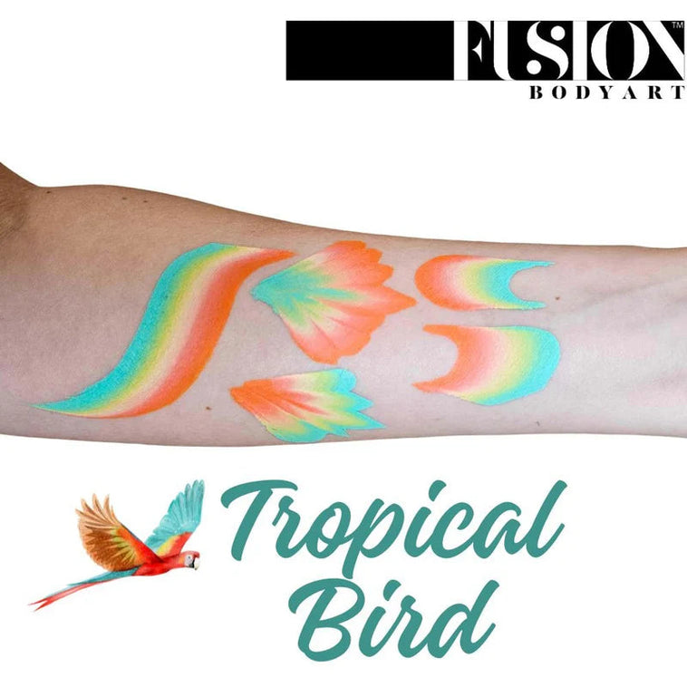 One Stroke - Tropical Bird One Stroke - Tropical Bird