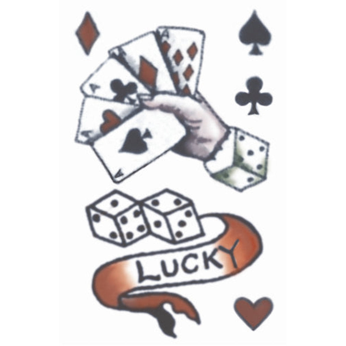Temporary Tattoos- Lucky 1940/1950