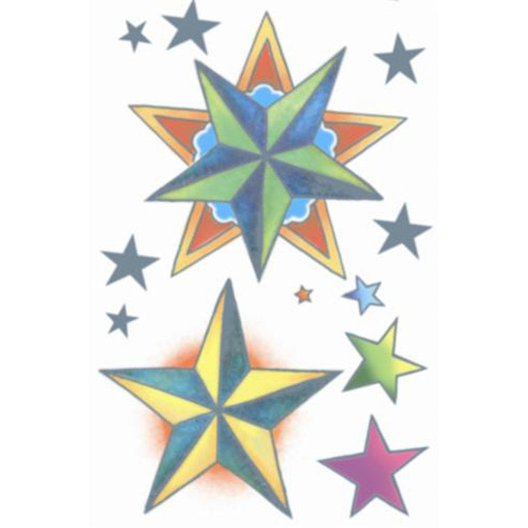 Temporary Tattoos- Nautical Stars Temporary Tattoos- Nautical Stars