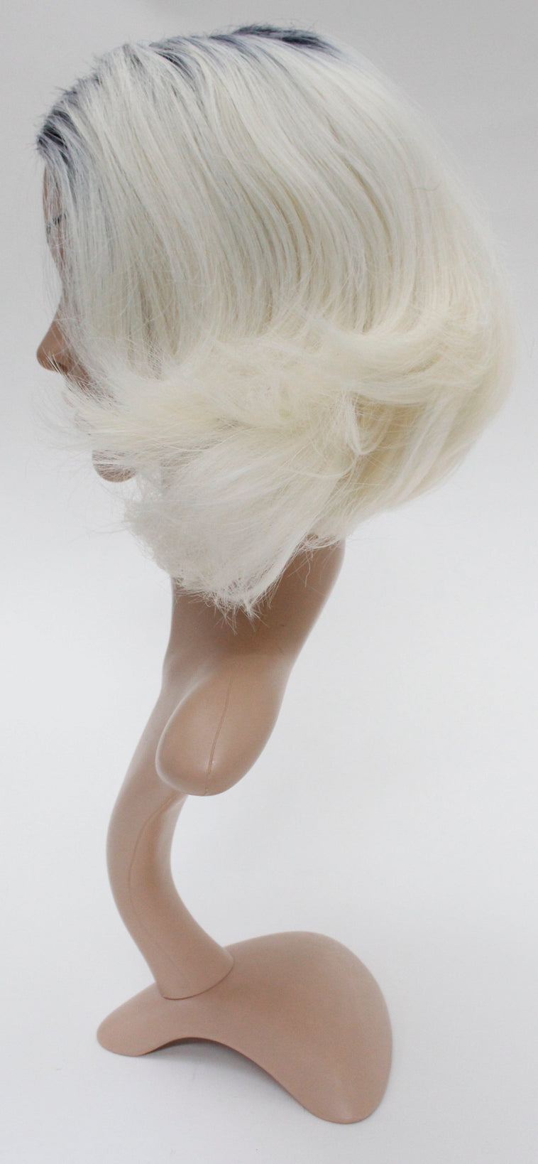 Blue/black and white ombre bob Blue/black and white ombre bob