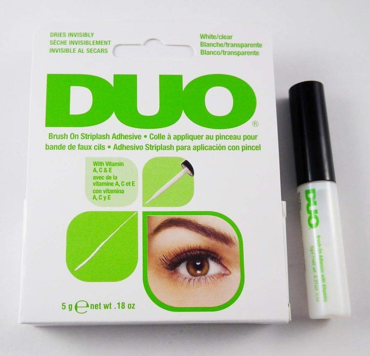 DUO EYELASH GLUE WHITE - BRUSH ON DUO EYELASH GLUE WHITE - BRUSH ON