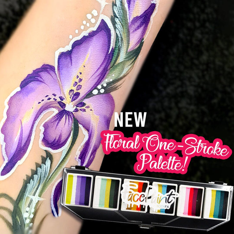 Floral One Stroke Palette Floral One Stroke Palette