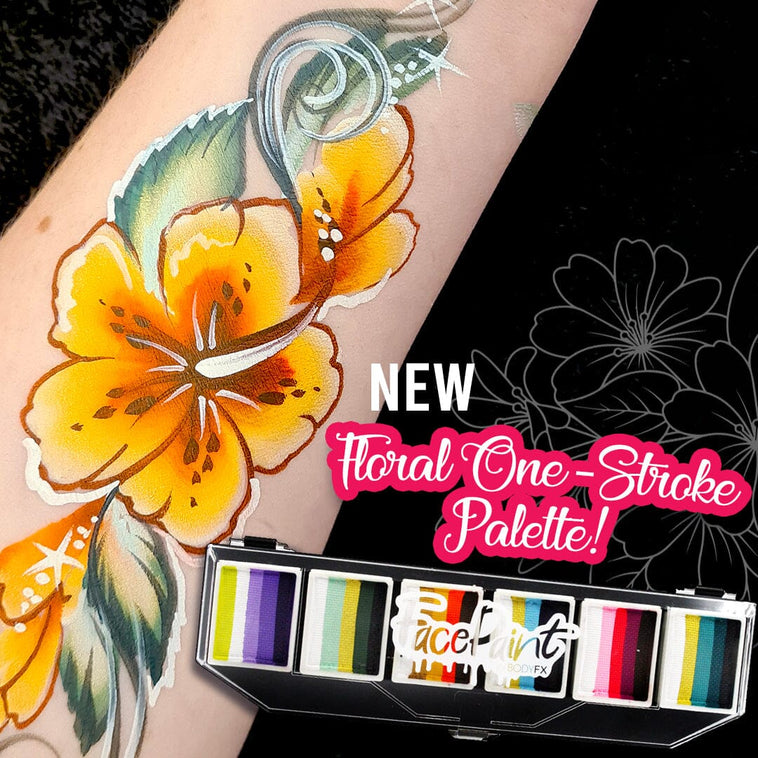 Floral One Stroke Palette Floral One Stroke Palette