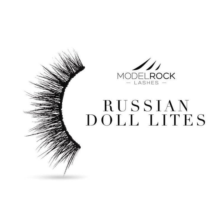 MODEL ROCK LASHES- RUSSIAN DOLL 'LITES' MODEL ROCK LASHES- RUSSIAN DOLL 'LITES'
