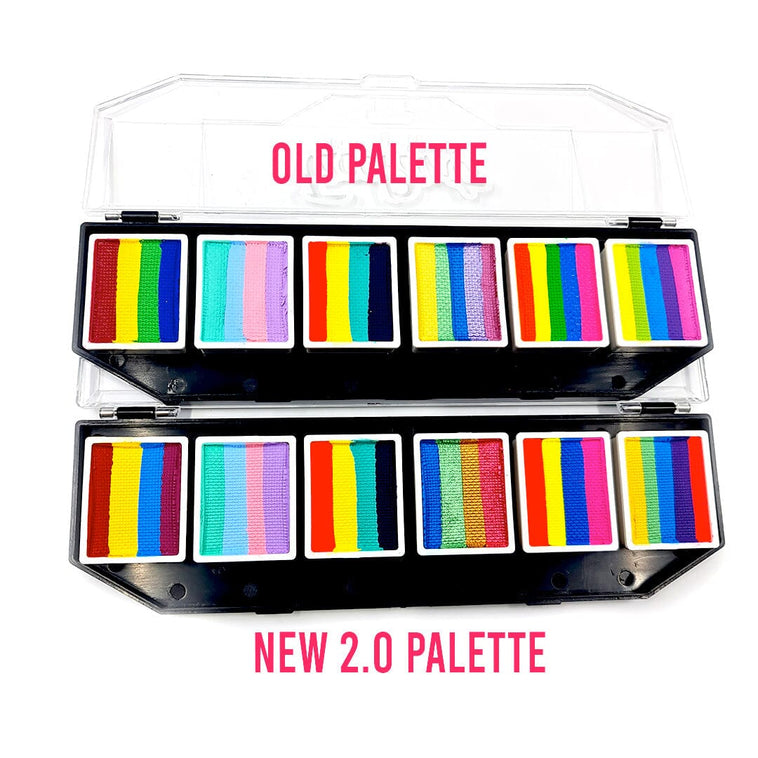 Rainbow One Stroke Palette 2.0 Rainbow One Stroke Palette 2.0