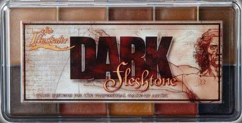 SKIN ILLUSTRATOR ALCOHOL PALETTE: DARK FLESHTONE SKIN ILLUSTRATOR ALCOHOL PALETTE: DARK FLESHTONE
