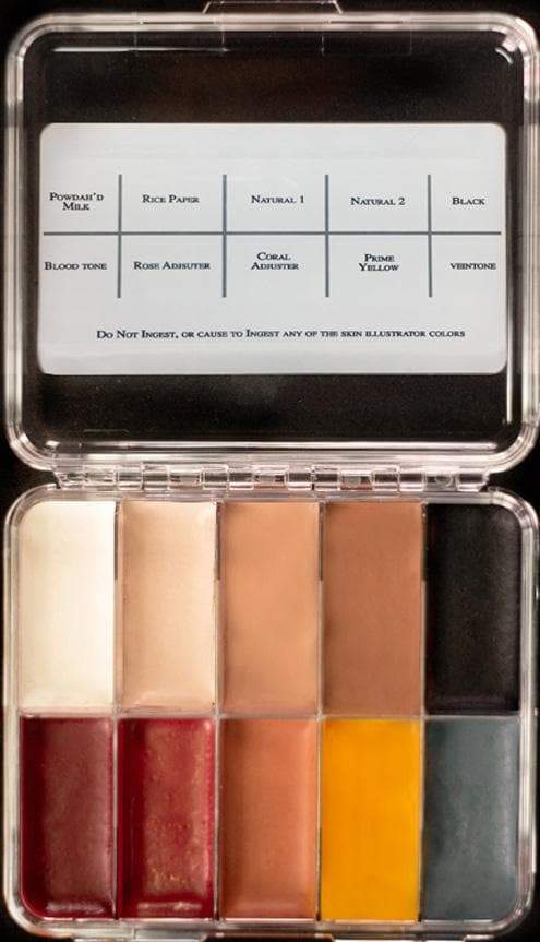 SKIN ILLUSTRATOR- ON SET ALCOHOL PALETTE: POWDAH SKIN ILLUSTRATOR- ON SET ALCOHOL PALETTE: POWDAH
