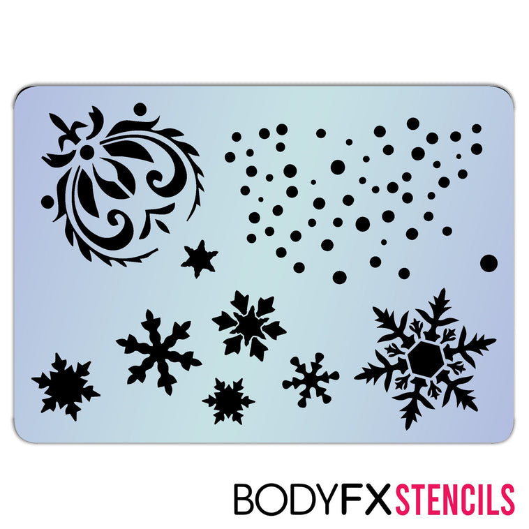 Snowflake Stencil Snowflake Stencil