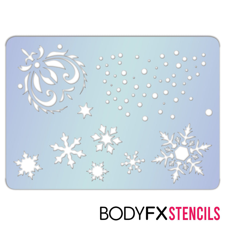 Snowflake Stencil Snowflake Stencil