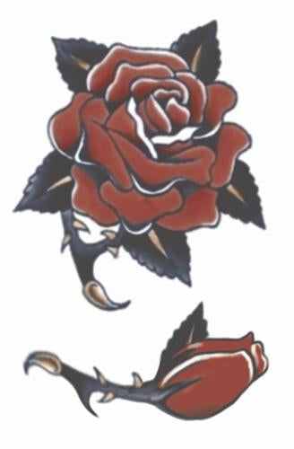 Temporary Tattoos- Rose 1940 Temporary Tattoos- Rose 1940