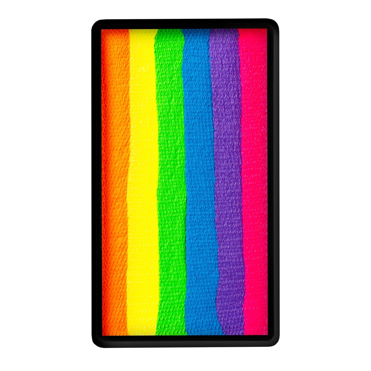 TAG One Stroke Neon Rainbow colour swatch top view