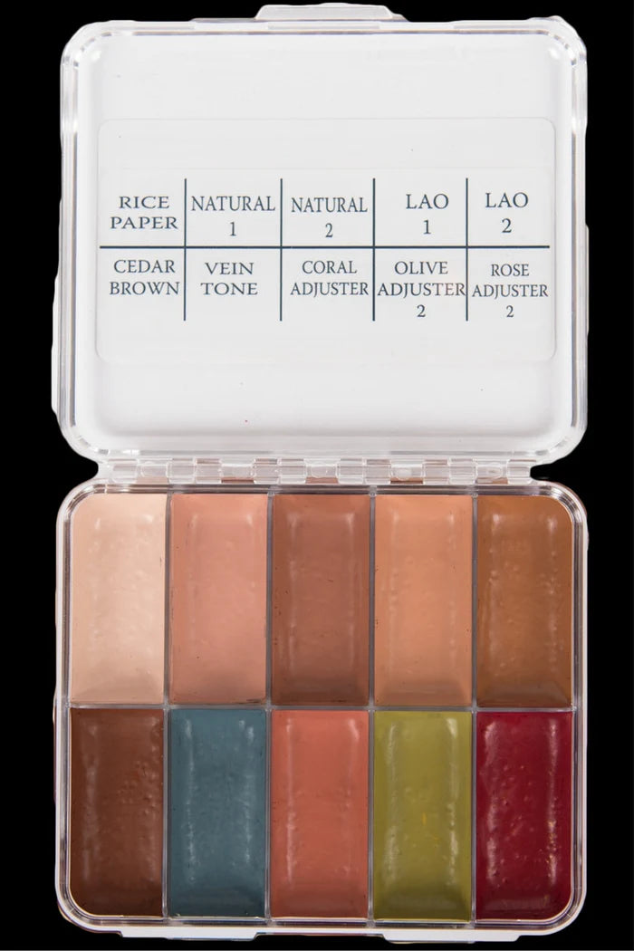 SKIN ILLUSTRATOR- ON SET ALCOHOL PALETTE: FLESH TONE