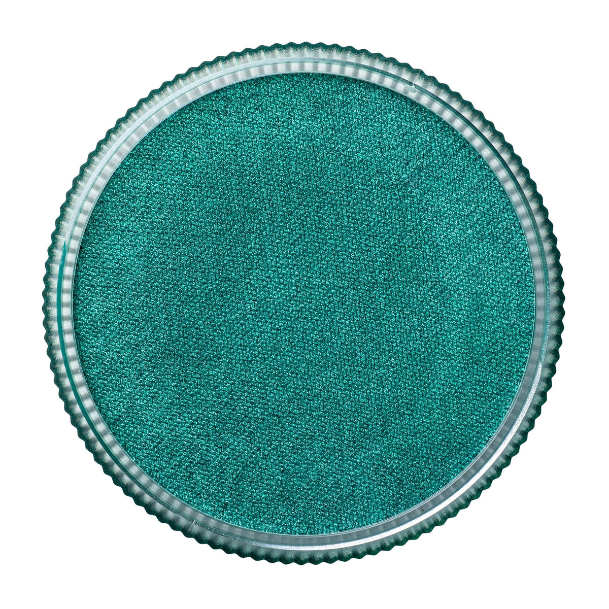 TAG Pearl Green face paint 32g colour swatch top view