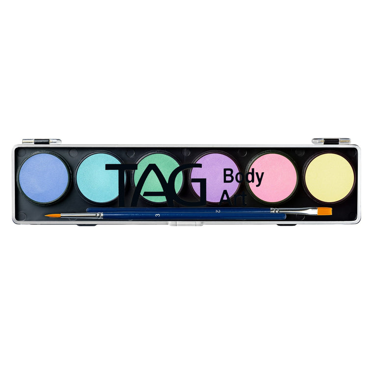 TAG Body Art Pastel Macaron Palette 6x10g face and body paint