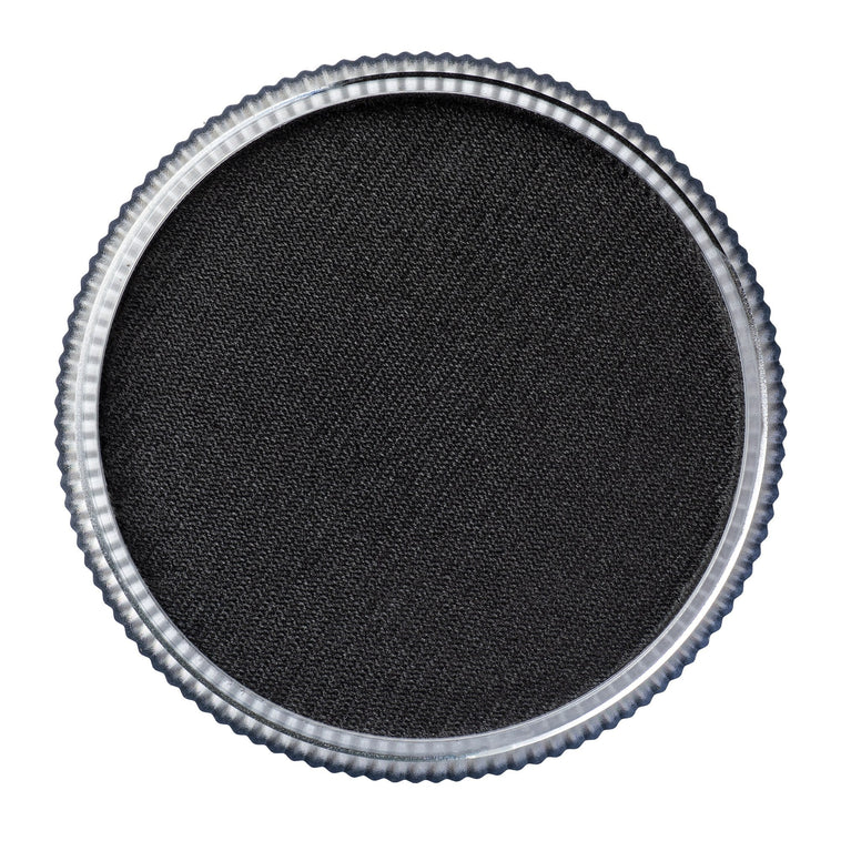 TAG Regular Black face paint 32g colour swatch top view