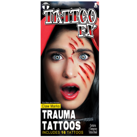 Temporary Tattoos- Claw Marks
