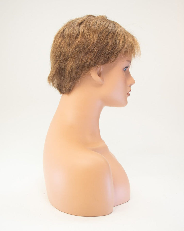 Light Brown Short Lace Front Human Hair Wig